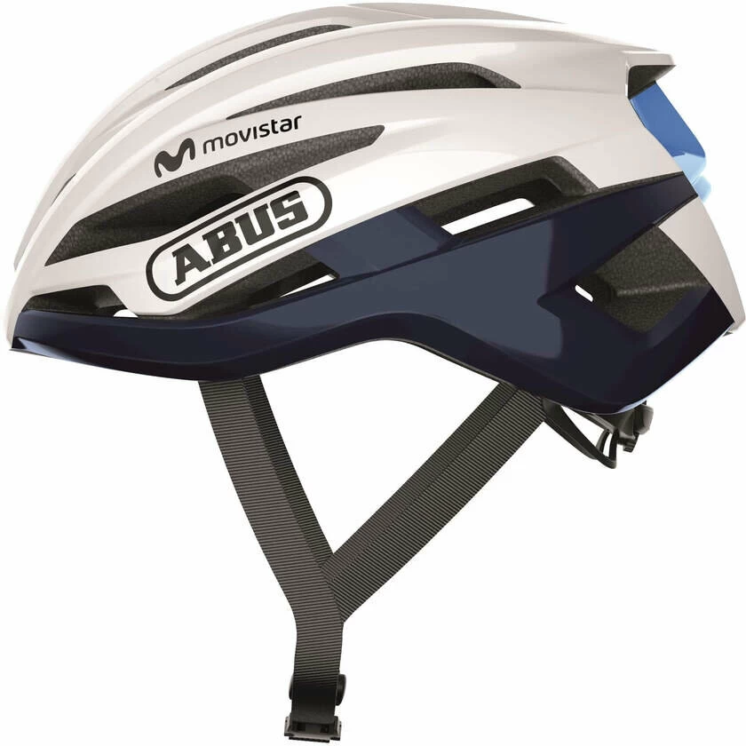 Kask rowerowy ABUS StormChaser movistar