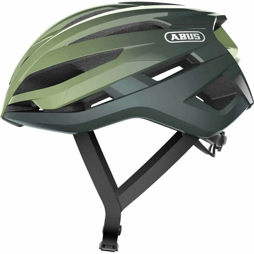 Kask rowerowy ABUS StormChaser opal/zielony