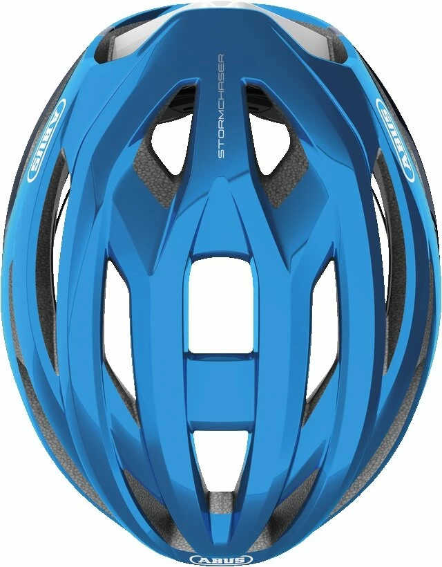 Kask rowerowy ABUS StormChaser steel/niebieski