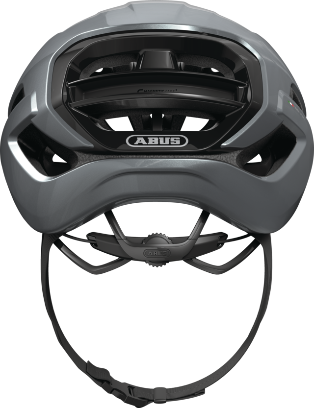 Kask rowerowy Abus Taipan Graphite Silver