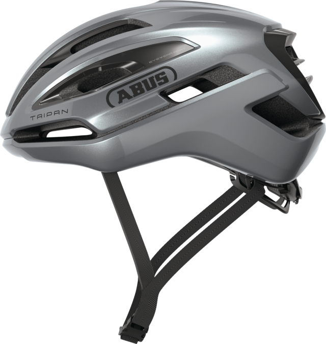 Kask rowerowy Abus Taipan Graphite Silver