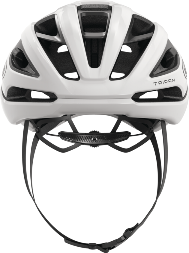 Kask rowerowy Abus Taipan LED Shiny White