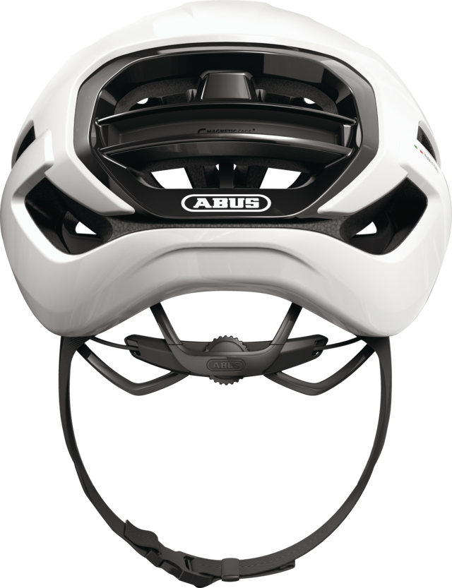 Kask rowerowy Abus Taipan Shiny White
