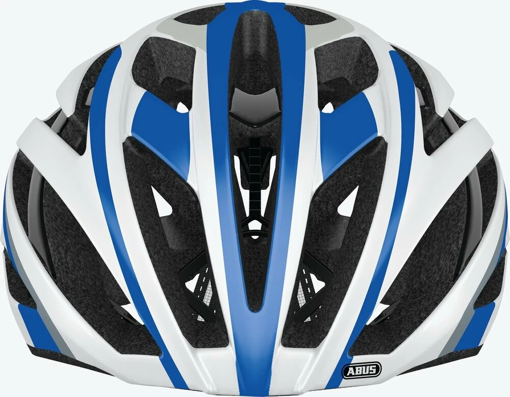 Kask rowerowy Abus Tec-Tical Pro 2.0, niebieski / biały Rozmiar M