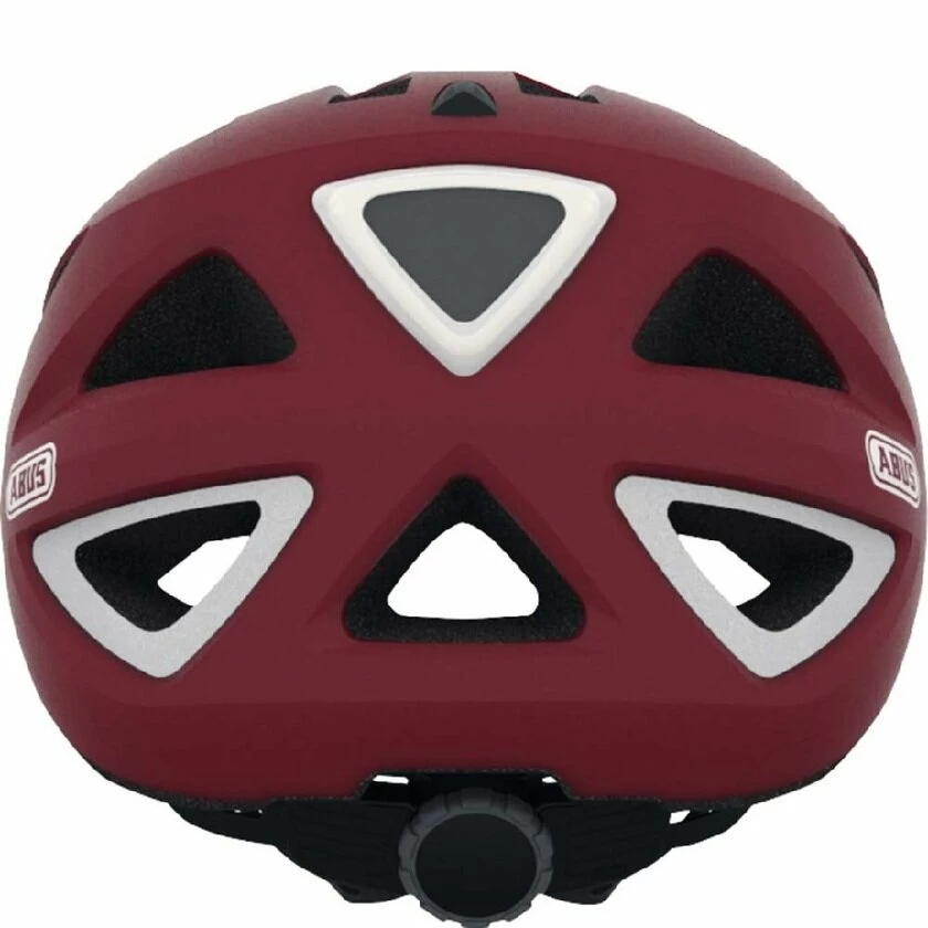 Kask rowerowy Abus Urban-I 2.0, bordowy Rozmiar M: 52-58 cm