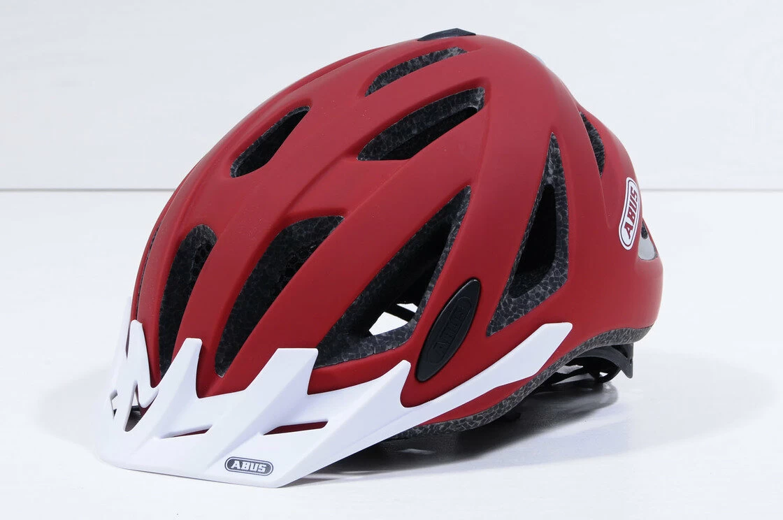 Kask rowerowy Abus Urban-I 2.0, bordowy Rozmiar M: 52-58 cm