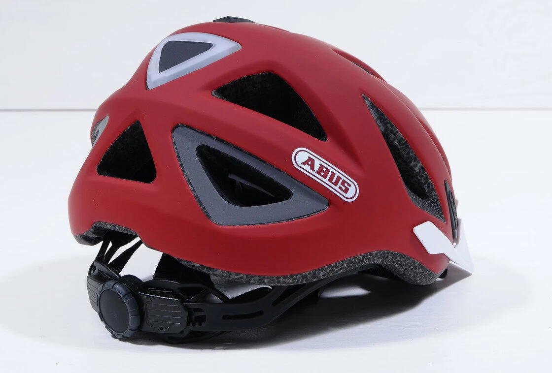 Kask rowerowy Abus Urban-I 2.0, bordowy Rozmiar M: 52-58 cm
