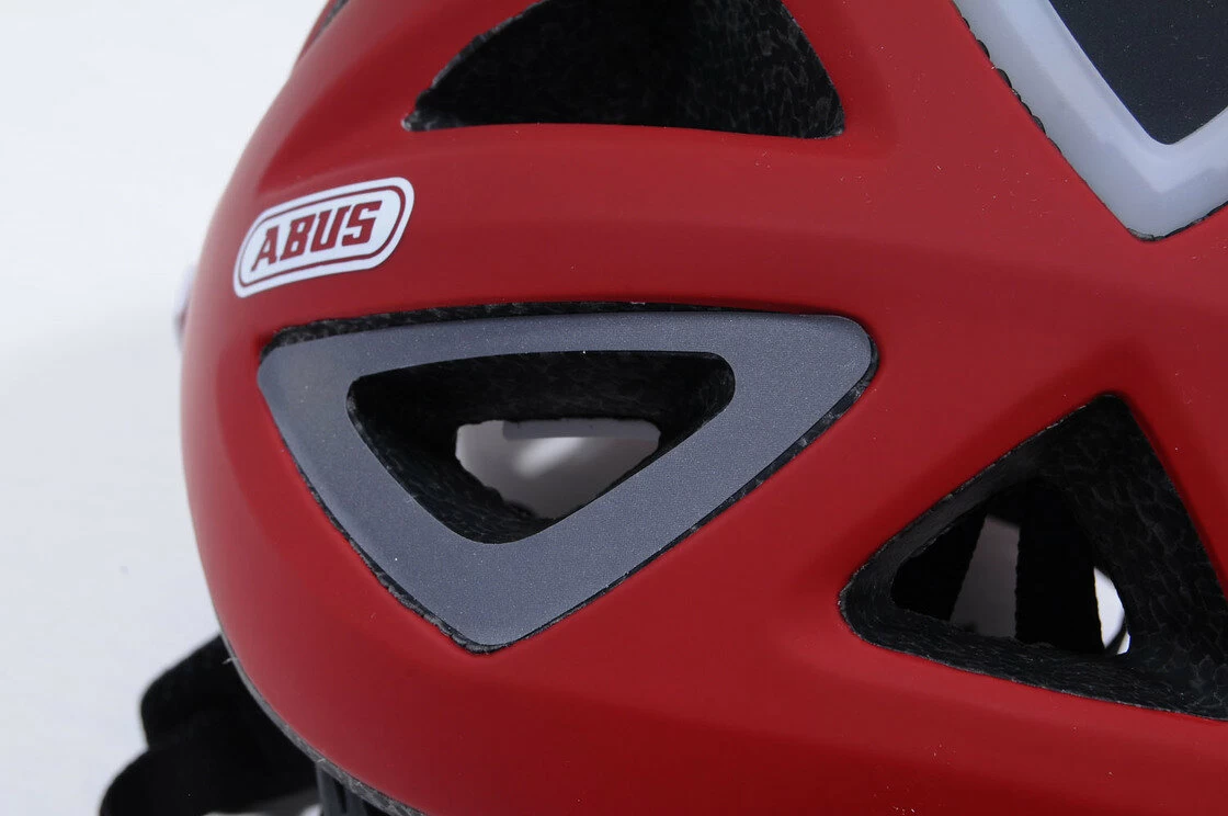 Kask rowerowy Abus Urban-I 2.0, bordowy