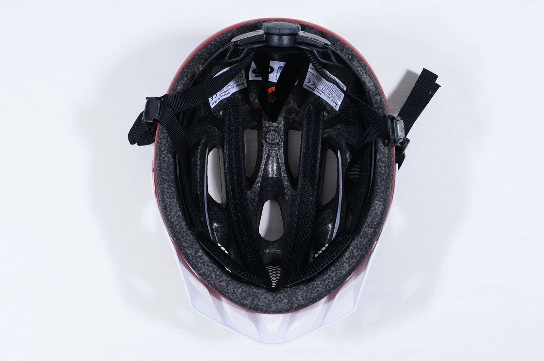 Kask rowerowy Abus Urban-I 2.0, bordowy