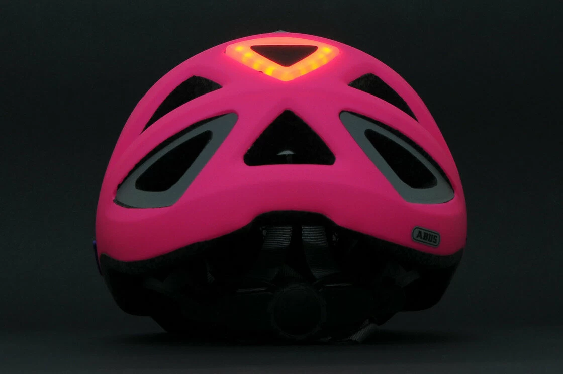 Kask rowerowy Abus Urban-I 2.0 Neon, różowy