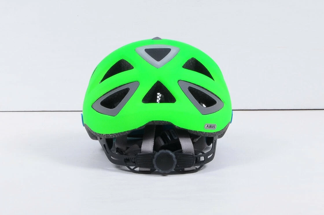 Kask rowerowy Abus Urban-I 2.0 Neon, zielony Rozmiar M: 52-58 cm