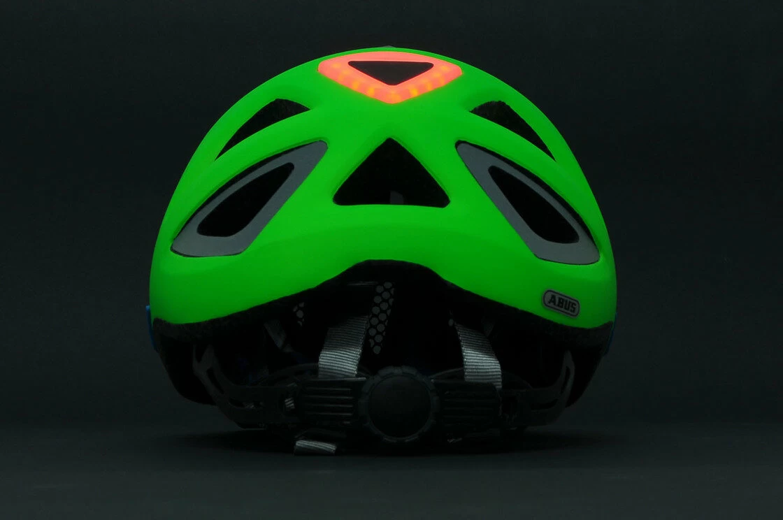 Kask rowerowy Abus Urban-I 2.0 Neon, zielony Rozmiar M: 52-58 cm