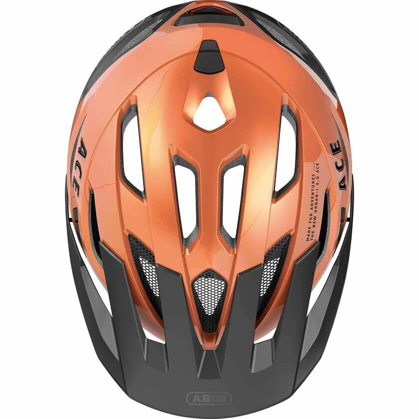 Kask rowerowy Abus Urban-I 3.0 ACE Goldfish Orange Rozmiar L: 56-61 cm