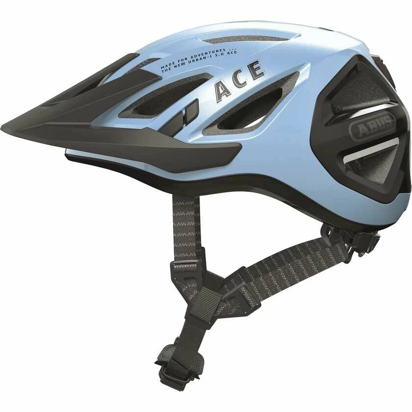 Kask rowerowy Abus Urban-I 3.0 ACE Iced Blue Rozmiar M: 52-58 cm