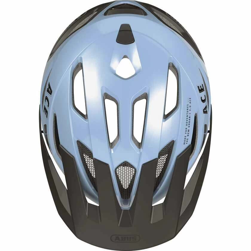 Kask rowerowy Abus Urban-I 3.0 ACE Iced Blue Rozmiar M: 52-58 cm