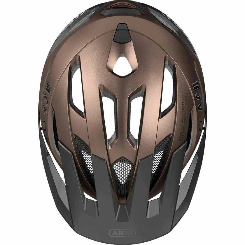 Kask rowerowy Abus Urban-I 3.0 ACE Metallic Copper Rozmiar S: 51-55 cm