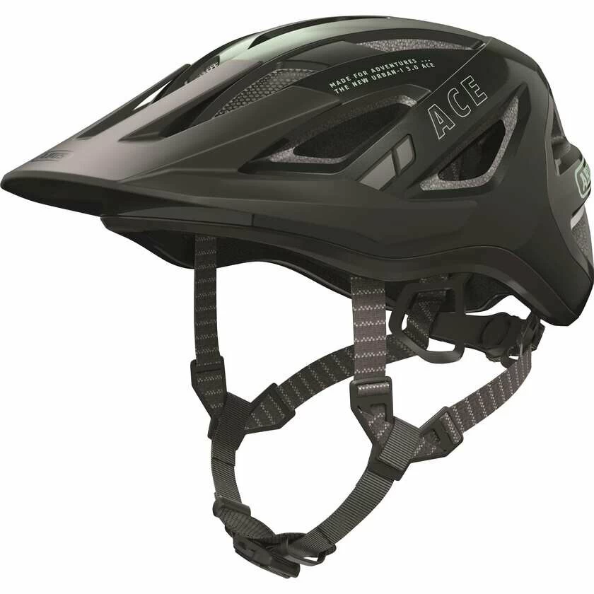 Kask rowerowy Abus Urban-I 3.0 ACE Moss Green Rozmiar L: 56-61 cm