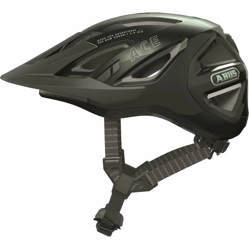 Kask rowerowy Abus Urban-I 3.0 ACE Moss Green
