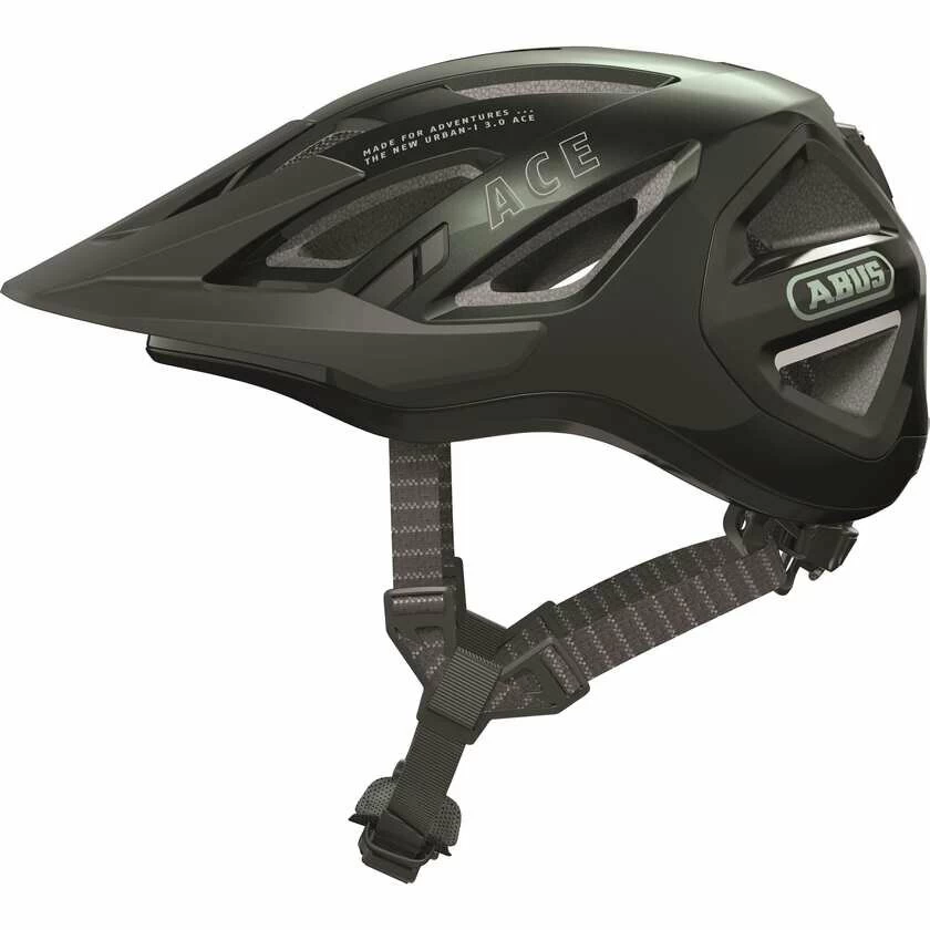 Kask rowerowy Abus Urban-I 3.0 ACE Moss Green Rozmiar S: 51-55 cm