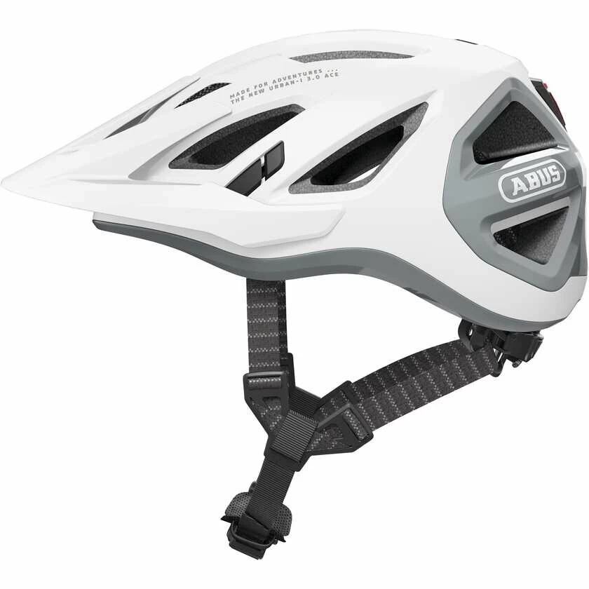 Kask rowerowy Abus Urban-I 3.0 ACE Polar White