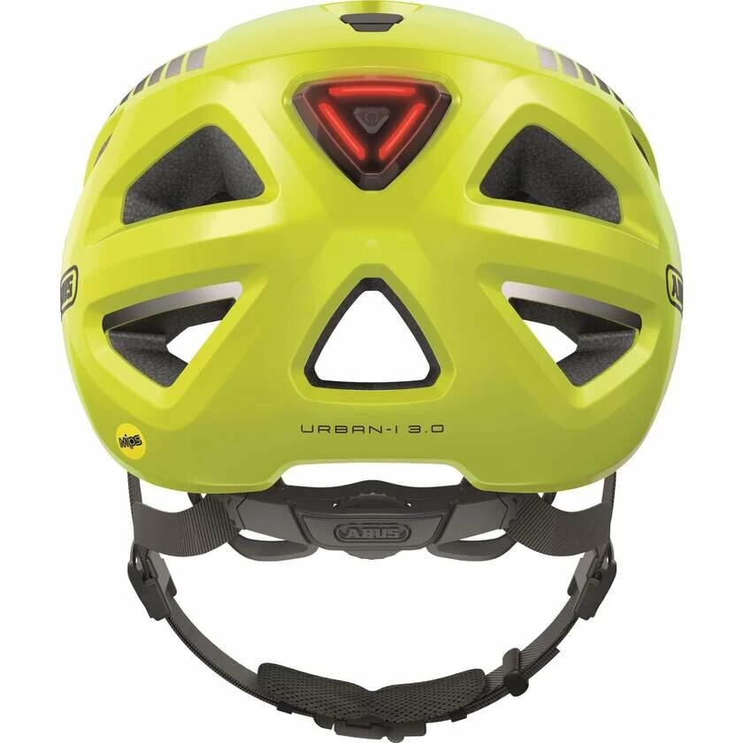 Kask rowerowy ABUS Urban-I 3.0 MIPS Signal Yellow Rozmiar S: 51-55 cm