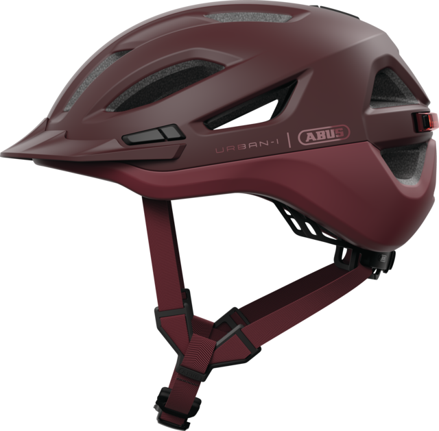 Kask rowerowy Abus Urban-I 4.0 ACE Chestnut Red Rozmiar M: 54-58 cm
