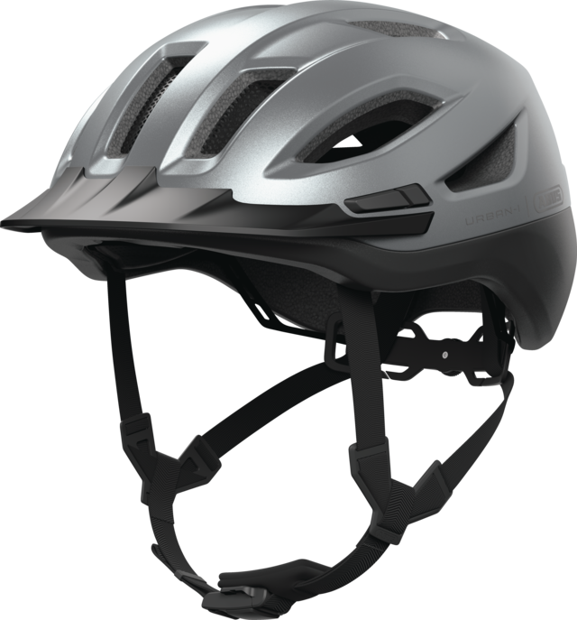 Kask rowerowy Abus Urban-I 4.0 ACE Graphite Silver