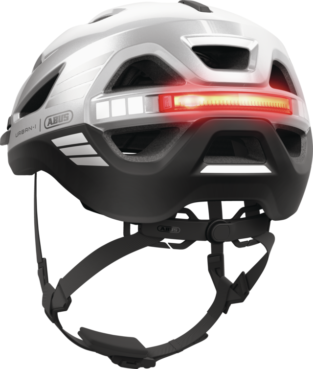 Kask rowerowy Abus Urban-I 4.0 ACE Signal Silver