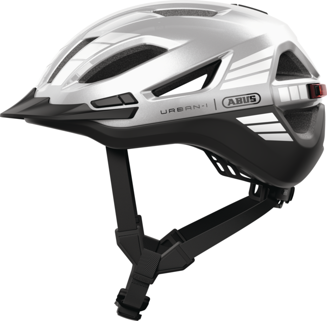 Kask rowerowy Abus Urban-I 4.0 ACE Signal Silver