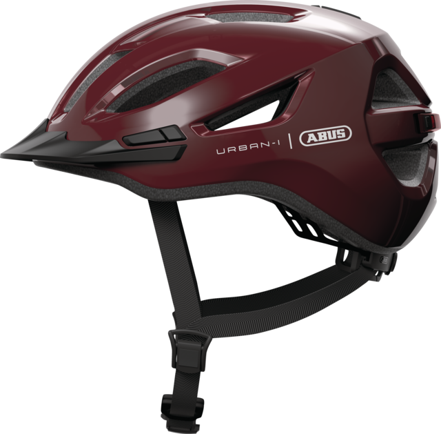 Kask rowerowy Abus Urban-I 4.0 Chestnut Red