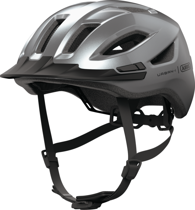 Kask rowerowy Abus Urban-I 4.0 Graphite Silver