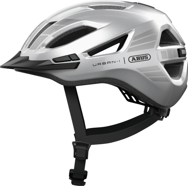 Kask rowerowy Abus Urban-I 4.0 LR Signal Silver