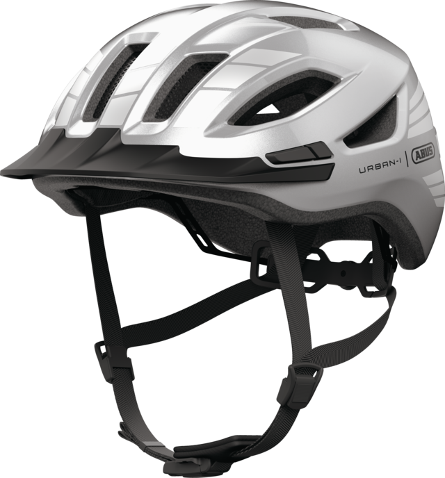 Kask rowerowy Abus Urban-I 4.0 Signal Silver