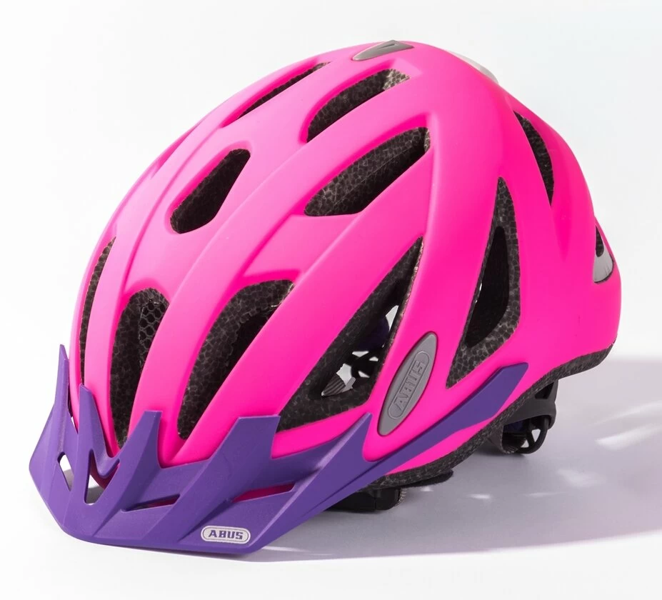 Kask rowerowy ABUS Urban-I v.2 Neon Blue M