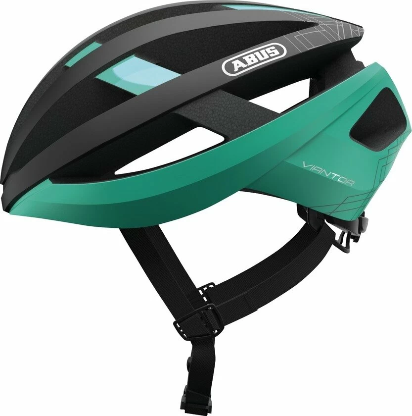 Kask rowerowy Abus Viantor Celeste Green