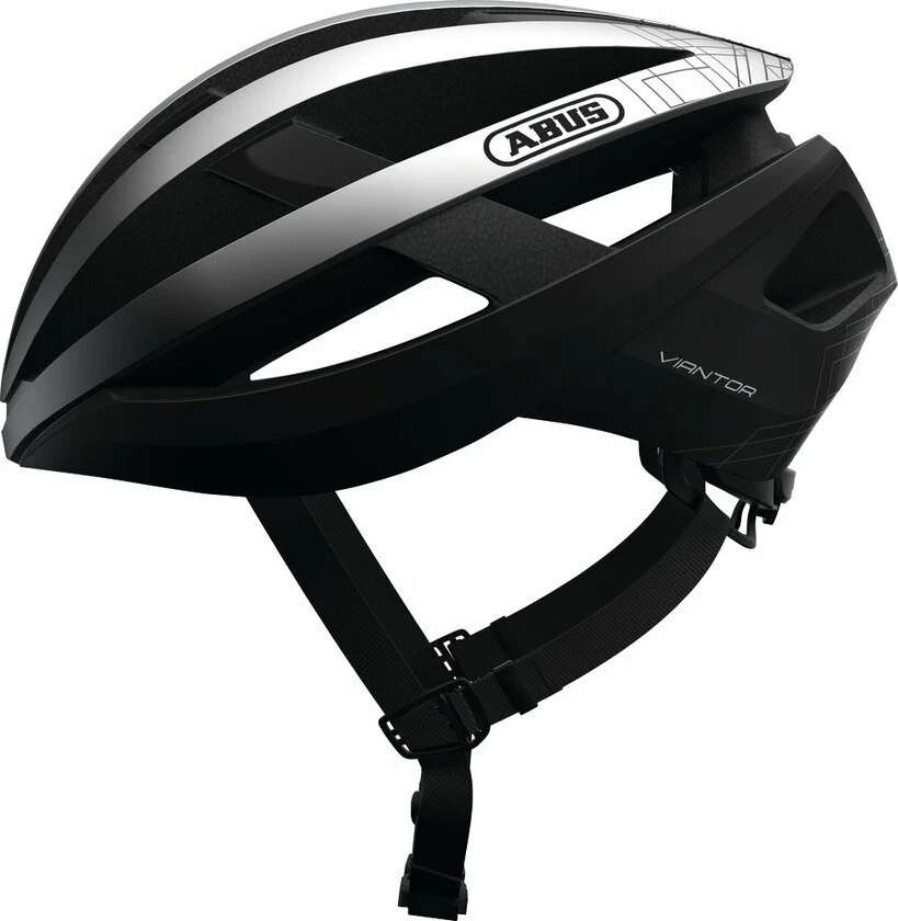 Kask rowerowy Abus Viantor Gleam Silver Rozmiar M - 54-58 cm