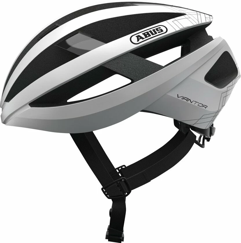 Kask rowerowy Abus Viantor Polar White Rozmiar S - 51-55 cm