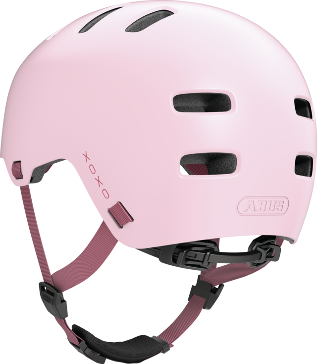 Kask rowerowy Abus XoXo Strawberry Rose
