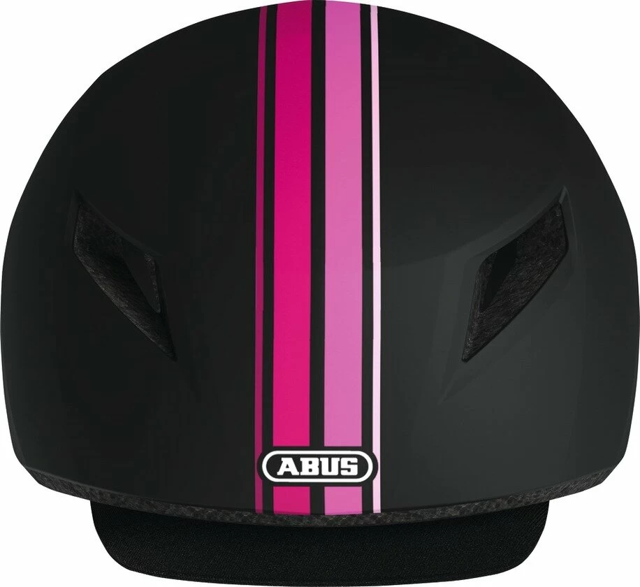 Kask rowerowy Abus Yadd-I, szary / różowy