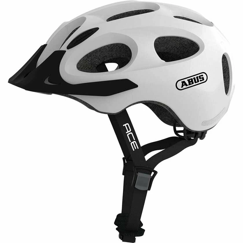 Kask rowerowy Abus Youn-I ACE Pearl White Rozmiar S: 48-54 cm