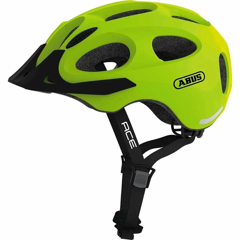 Kask rowerowy Abus Youn-I ACE Signal Yellow Rozmiar S: 48-54 cm