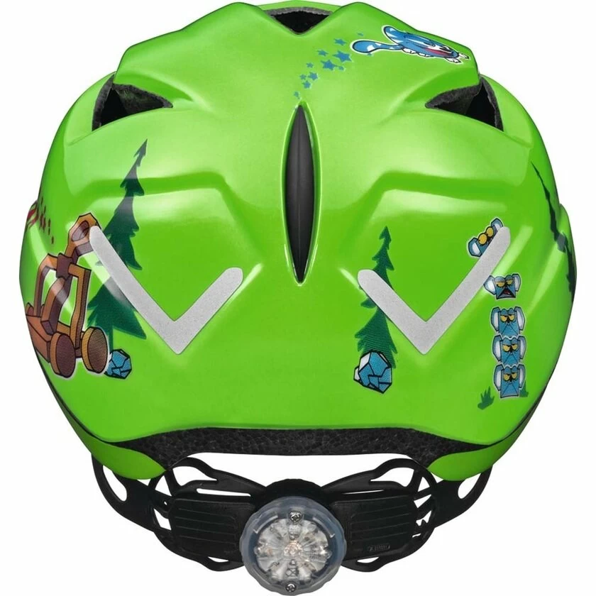 Kask rowerowy dal dzieci Abus Anuky Green Catapult  M - 52-57 cm