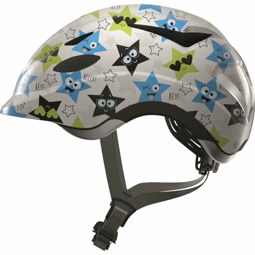 Kask rowerowy dal dzieci Abus Anuky White Star M - 52-57 cm