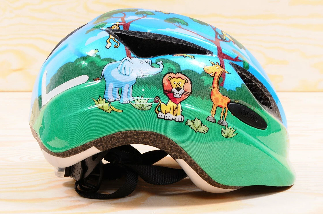 Kask rowerowy dla dzieci Abus Anuky Jungle