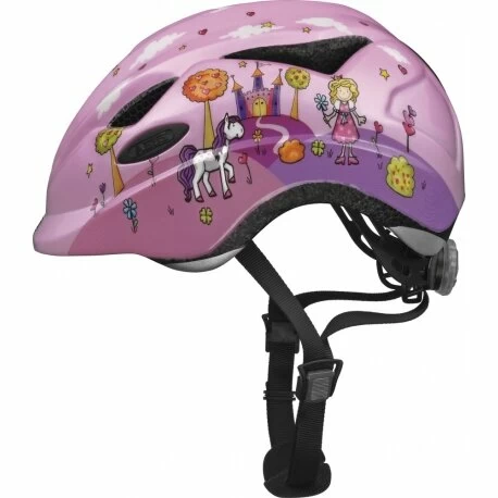 Kask Rowerowy Dla Dzieci Abus Anuky Princess Rowerystylowe Pl