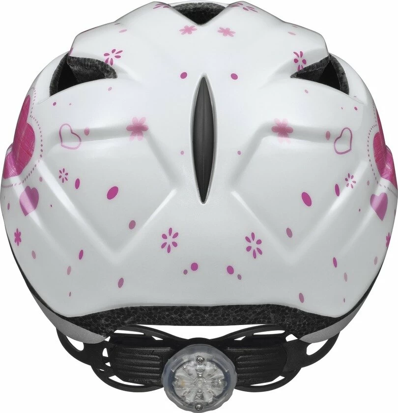 Kask rowerowy dla dzieci Abus Anuky White Heart