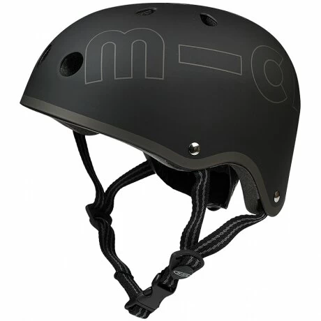 Kask rowerowy dla dzieci Micro – kolor Black (czarny) S (44 - 48,5 cm)
