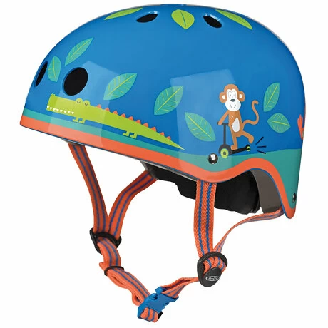Kask rowerowy dla dzieci Micro – kolor Jungle (dżungla) S (48 - 52 cm)