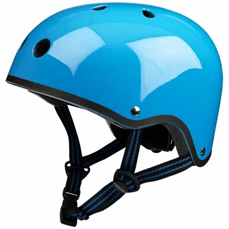 Kask rowerowy dla dzieci Micro – kolor Neon Blue (neonowy niebieski) M (53 - 58 cm)