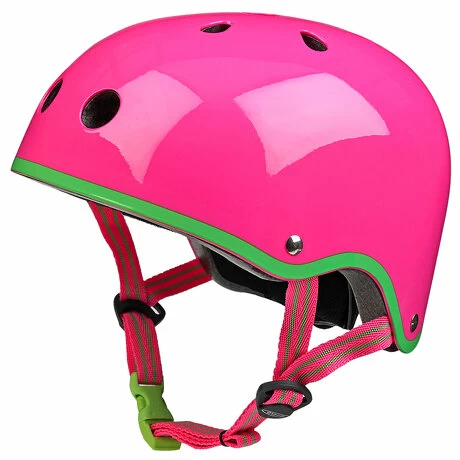 Kask rowerowy dla dzieci Micro – kolor Neon Pink (neonowy różowy)